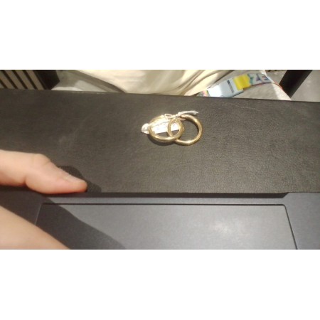 Pendientes aros lisos de oro 18k